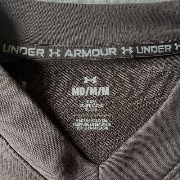 Under Armour brown pullover - Picture 3 of 4